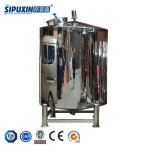 2000L Stainless Steel Water Container Storage Tank