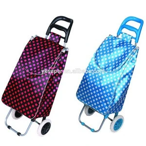 2015 Waterproof Trolley Luggage with Wheels,folding shopping cart