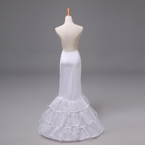 2015 White Wedding Bridal Mermaid Petticoat Wedding bridal Dress Crinoline Petticoats 9309-3