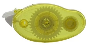 2016 hotselling high quality yellow correction tape