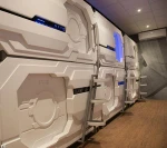 2016 technology fireproof moden bunk bed cheap hotel capsule furniture sleep pod
