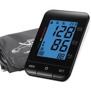 2017 New Digital Ultra Slim Blood Pressure Monitor Cuff with Backlight LCD Display,FDA Approval Upper Arm Blood Pressure Monitor