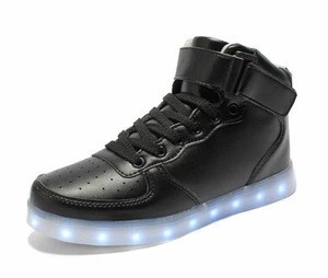 2017 trending products made in chian on line  online trainer led shoes casual shoes led light up shoes