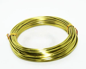 2018 fashion colored aluminium wire for jewelry maker and craft making