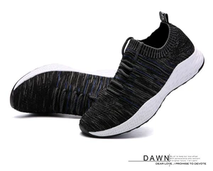2018 Fashion New Designs Excellent European Style Flyknited Mesh Mens Sport Shoes Fancy Mens Shoes GT-209