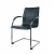 Import 2018 hard PVC black office visitor chair/conference chair/meeting chair from China