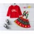 Import 2018 New Family Suit Red Green Color Matching Christmas Moose Pajamas from China