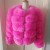 Import 2018 new thick hot pink classic woman 5 layer short  Fox Fur Coat from China