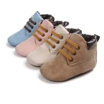 2018 wholesale Non-slip Soft Sole Leather Tassel Toddler Prewalker Baby Shoes