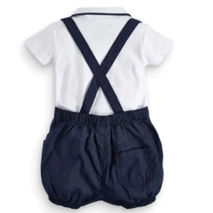 2019 Baby Boy Clothing Sets Fashion Gentleman Shirt+Suspender Pants Suits Boys