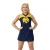 Import 2019 Customized High Quality Polyester Sublimated Cheerleader Uniforms from Pakistan