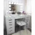 Import 2020 modern mirrored glass vanity table with lighted hollywood lighted bluetooth speaker makeup mirror luxurious wooden dresser from China