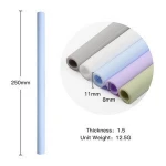 2020 New Product High Quality BPA Free Bar Accessories Party Supplies Foldable Flexible Reusable Silicon Straws