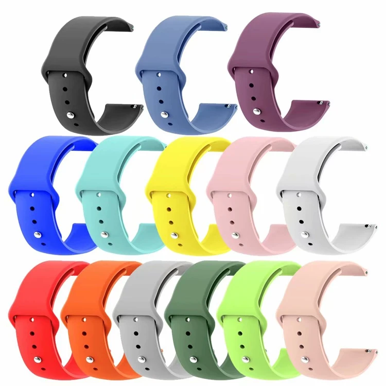 2020 New Silicone Sport Strap 44mm 40mm 42mm 38mm Silicone Watch Band For Apple Watch 6 5 4 3 2 1 Replacement Bracelet