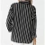 Import 2020 OEM factory Custom blouses long sleeves Women striped shirts from China