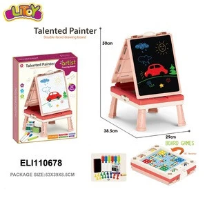 2020 Talented Painter Double-faced Drawing Board Learning Toys