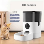 2021 best seller smart pet feeder automatic automatic pet feeder wifi with camera smart function