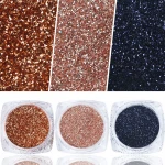 2021 Factory Price Private Label Mixed Shapes Crystal Colorful Powder Sequin Nail Art Glitter