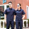 2021 factory  pure cotton short sleeve working uniform