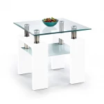 2021 Living Room Mirrored Furniture Glass Top Center Coffee Table