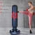 Import 2021 New Fitness Gym Training 64 Inch Kick Boxing Bag Equipment Inflatable Free Standing Punching Bag Man from China