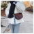 Import 2021 new retro stone pattern women small saddle bag autumn and winter one shoulder messenger bags from China