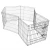 Import 2021 Pet Supplies Products Foldable Metal Exercise Fence Kennel Pet Animal Cages Dog Cat Cage from China