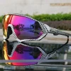 2021 Polarized 5 Lens Cycling Glasses Sports Mtb Road Mountain Bike Riding Running Sunglasses Men Women Bicycle Eyewear