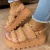Import 2021 Slippers For Ladies Large Size Medium Heel Light Hand-woven Retro Slippers Women Ladies Sandals from China