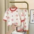 Import 2023 boy and girl pajamas set new for spring and autumn baby sleep suit cotton pajamas set for girl from China