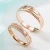 Import 2024 Hot Popular 10k pure gold wedding love couple gold 585 ring couple set hug men 18k gel ring natural diamond gold women ring from China