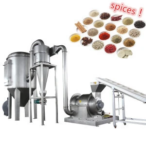 20kg~1200kg per hour spice processing machine spice powder plant