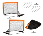 2*1m Foldable Football Soccer Goals for Kids Students Training