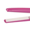 220V pink electric wide plate ceramic hair straightener wet&amp;dry both use flat iron