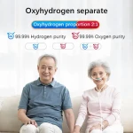 2400ml/min Household Hydrogen generator retail price hydrogen Inhaler efficient resell portable H2 gas inhaler household