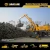 Import 25 ton Material (Scrap) Handling Machine (mobile) with Orange peel Grab for Metal Recycling Plant from China