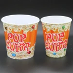 2.5L Plastic Snack Bowl Packaging For Popcorn