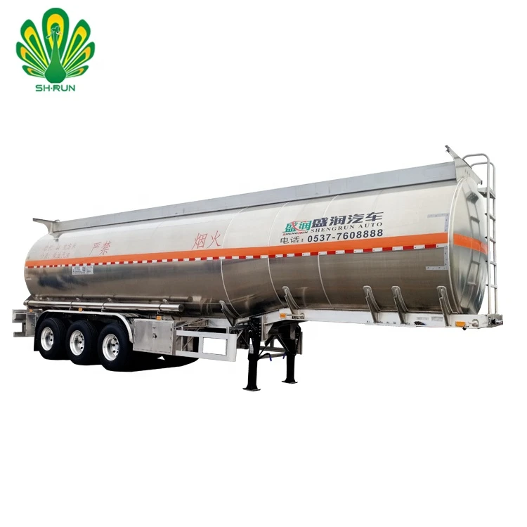 3 Axles Liquid Diesel Oil Storage Fuel Oil Fuel Tank Semi Trailer