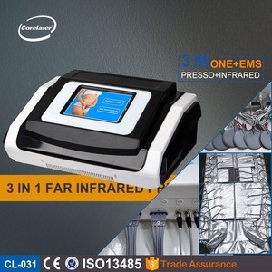 3 in 1 ems far infrared pressotherapy weight losing instrument