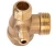 Import 3-Port Brass Male Threaded Check Valve Connector 4.1cmx3.87cm For Air Compressor from China