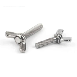 304 stainless steel DIN316 hand-wrapped butterfly claw horn butterfly bolt screw ingot screw M5-M10