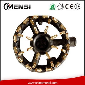 32 Jet cast iron ring burner for gas cooking appliance