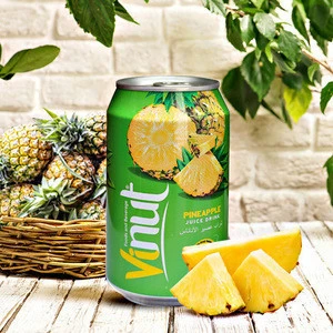 330ml VINUT  Canned Pineapple Juice Commercial Fruit Vegetable Juice Extractor  No Preservatives Detoxifies the Body Sellers