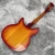 Import 360 R-Brand Semi-Hollow Body Wood Sunburst Electric Guitar 12 Strings Fast Shipping from China