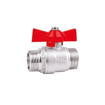 3/8 - 1 Inch Heat Resistant Forged Brass Ball Valve for Drinkable Water