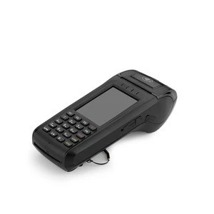 3G Windows system mobile handheld POS with card reader and printer all in one