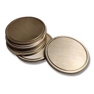 40*3mm Blank Coins with Customized Antique Finish Print/Laser Logo Design Brass/Copper Metal  Coin