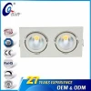 40W Recessed Led Grill Downlight Interior Lamp Commercial Lighting