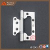 433 Stainless steel 360 degree ball bearing butterfly type flush door hinge no need to drill holes