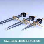 4inch Adjustable Wing Divider Edge Creaser DIY Leather Craft Tool